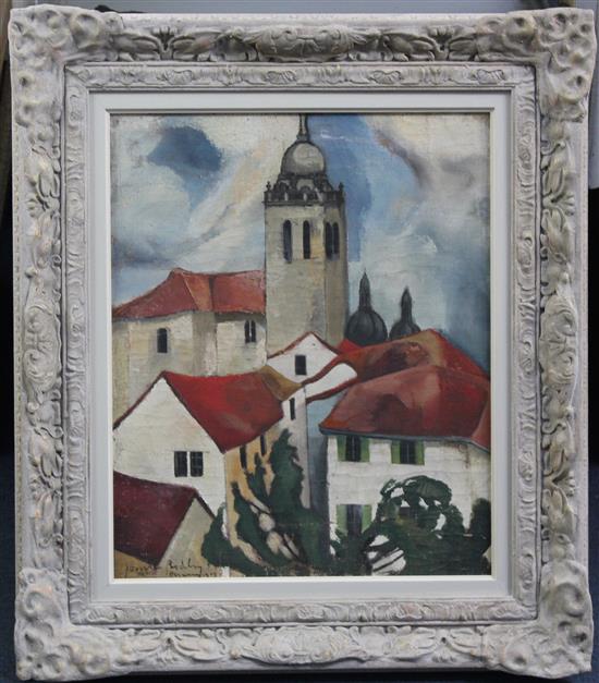 § Josselin Bodley (1893-1974) Hammen, 18 x 14.5in.